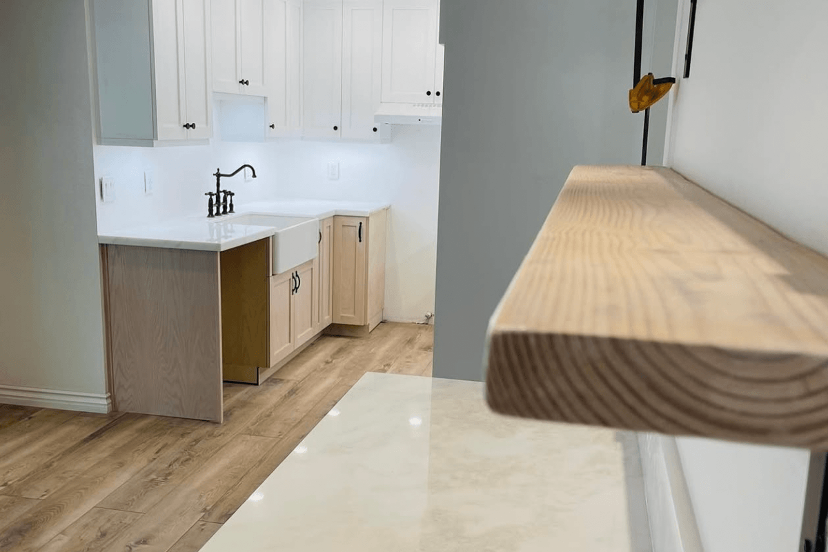 Quartz kitchen countertops